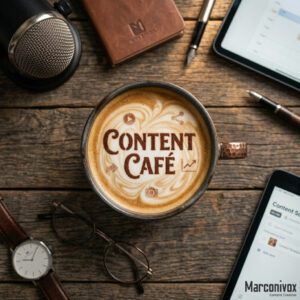 Content Café - der Podcast von Marconivox über Content, Marketing und Kreativität